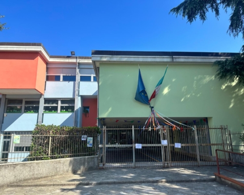 Ingresso scuola primaria Borgonuovo
