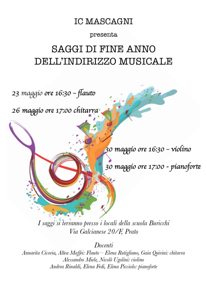 saggi strumento musicale